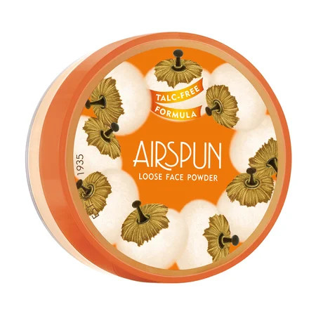 Airspun Loose Setting Powder, Talc-Free, Pore Minimizer, Oil Absorbing Face Powder - Honey Beige, 1.2 oz | Walmart (US)