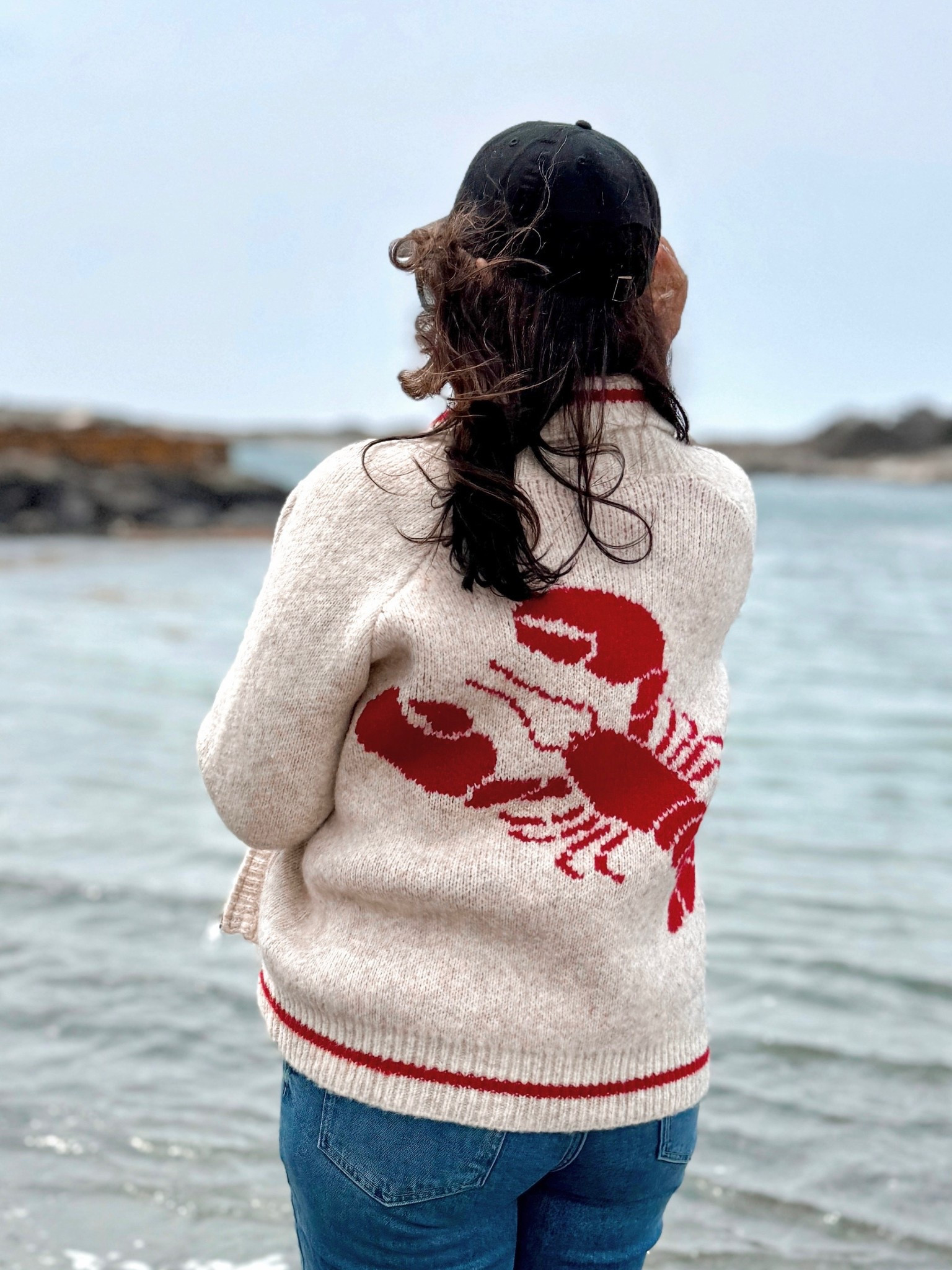 Chilly mornings by the sea. For my coastal gals, (or not) a lobster back cardigan or sweater is a must. 🦞
Coastal grandmother style, coastal inspo

#LTKSeasonal #LTKTravel #LTKStyleTip