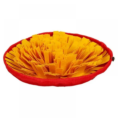 Pet Snuffle Bowl Mat Slow Feeder Bowl - Simulating Grassland for Boredom Encourages Natural Foraging | Walmart (US)