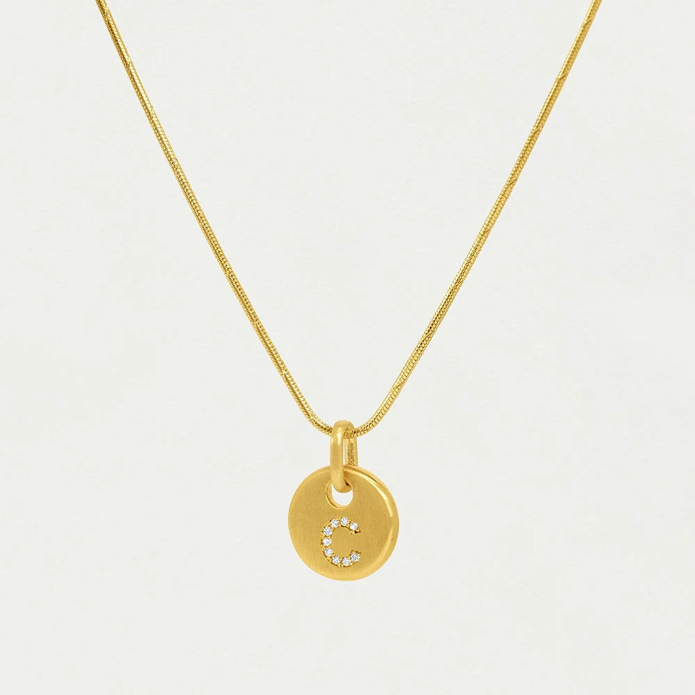Pave Initial Necklace | Dean Davidson