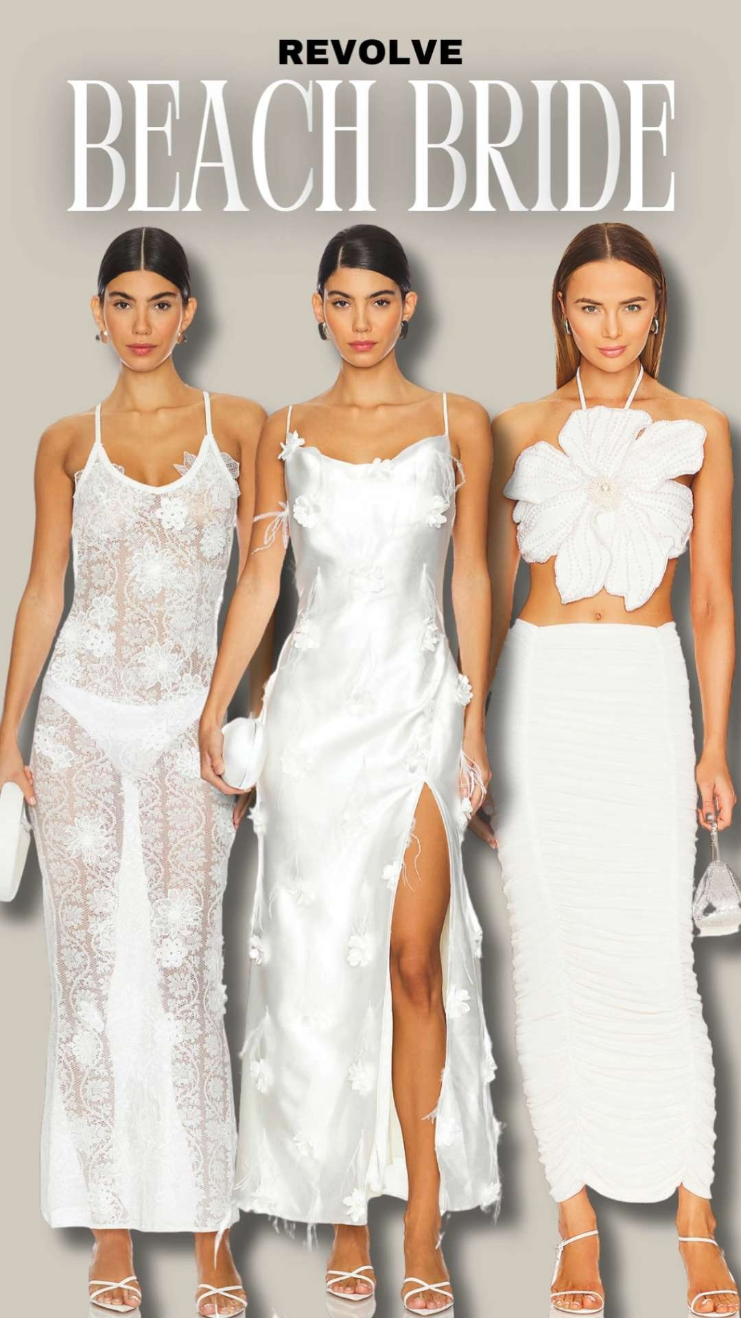 Dreaming of the perfect beach bride look? 🌴👰‍♀️ From breezy wedding dresses to elegant coastal bridal outfits, these beach wedding styles are made for your 'I do' moment by the ocean. 🌊✨ Shop destination wedding dresses, barefoot bridal looks, and seaside ceremony outfits now. #BeachBride #BeachWeddingDress #DestinationWeddingOutfit #CoastalBride #BridalOutfitInspo #WeddingGuestDresses #BridalFashion #SeasideWedding #BrideToBe #BeachCeremonyStyle 

 #LTKSeasonal #LTKTravel #LTKWedding