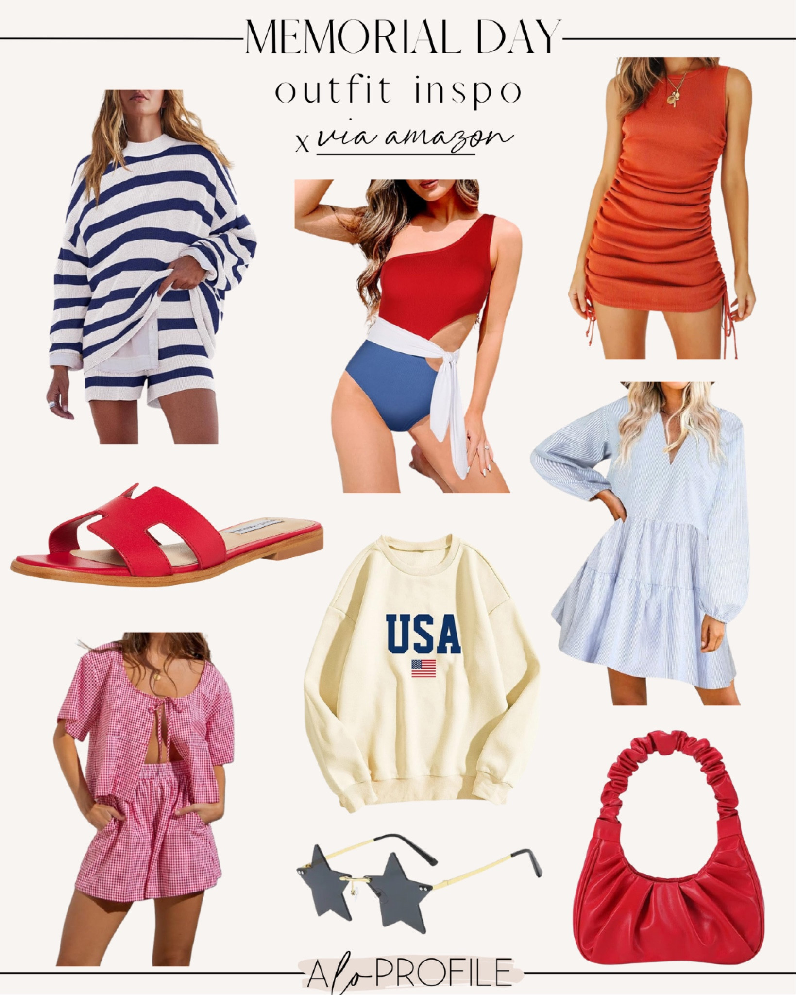 Memorial Day Outfits via Amazon 🇺🇸Memorial Day outfits, Memorial Day outfit inspo, Amazon outfits, Amazon fashion, Amazon summer fashion, patriotic outfits, Amazon patriotic outfit inspo