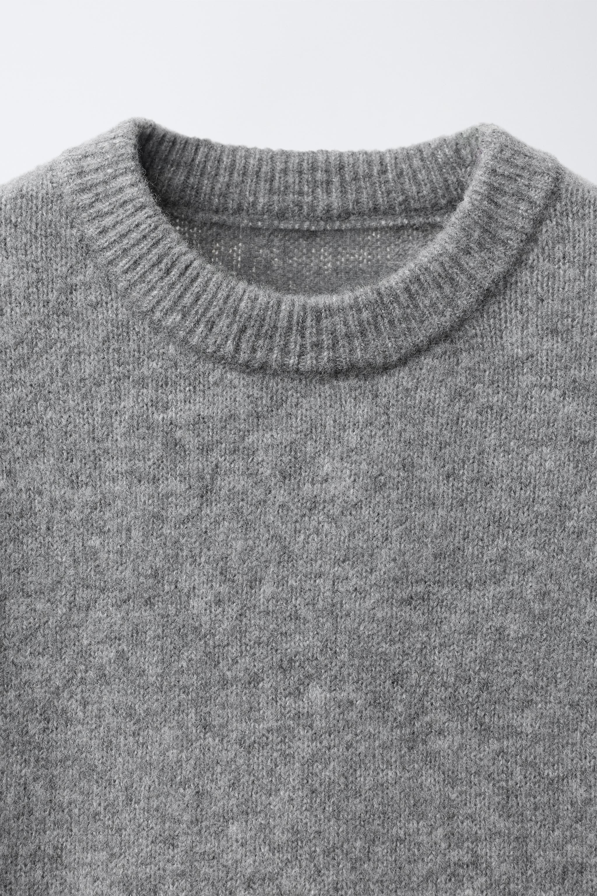 SOFT WOOL KNIT SWEATER | Zara US