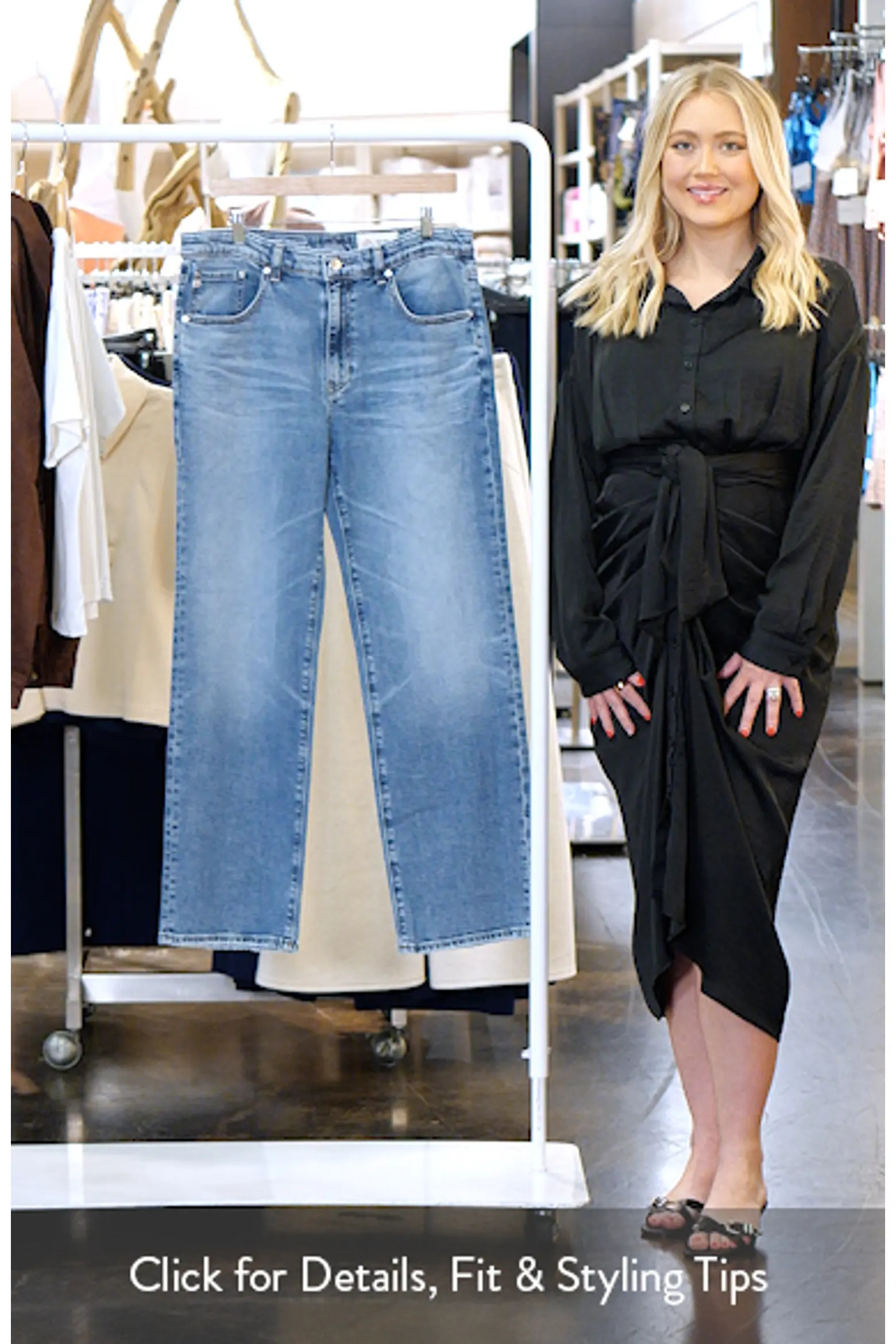 Brinley Mid Rise Straight Leg Jeans (Women) | Nordstrom | Nordstrom