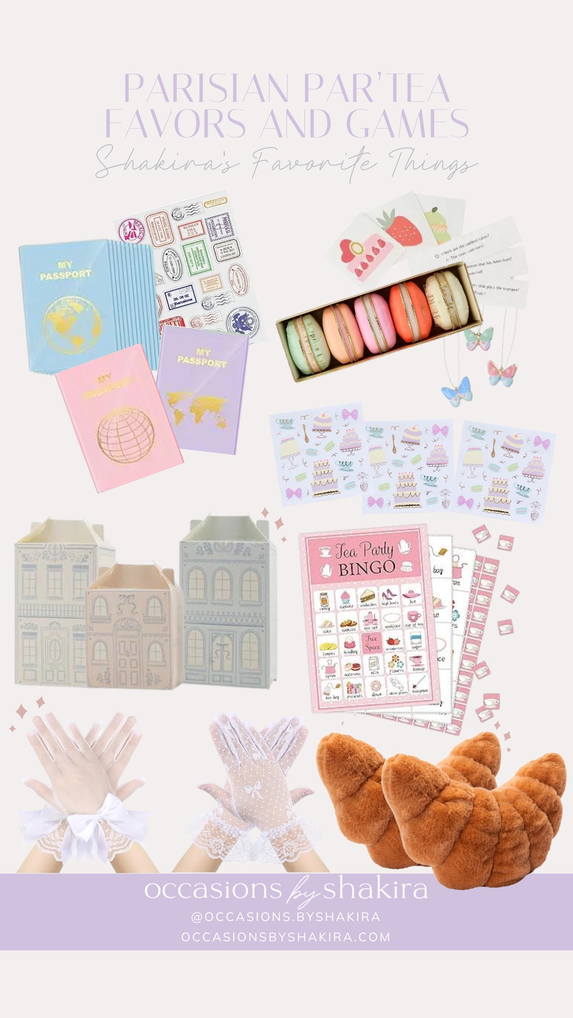 The party favors and activities from my daughter’s Parisian ParTEA

#LTKFamily #LTKKids #LTKParties
