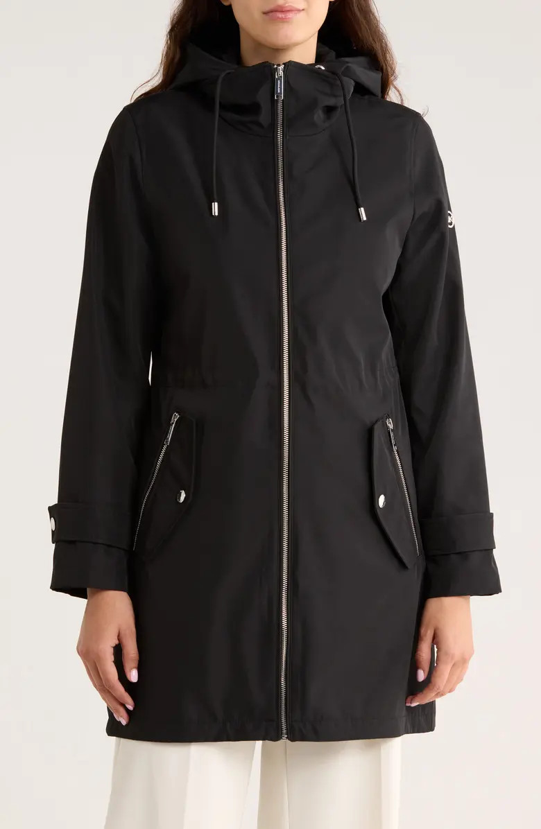 Michael Kors Water Resistant Hooded Coat | Nordstromrack | Nordstrom Rack