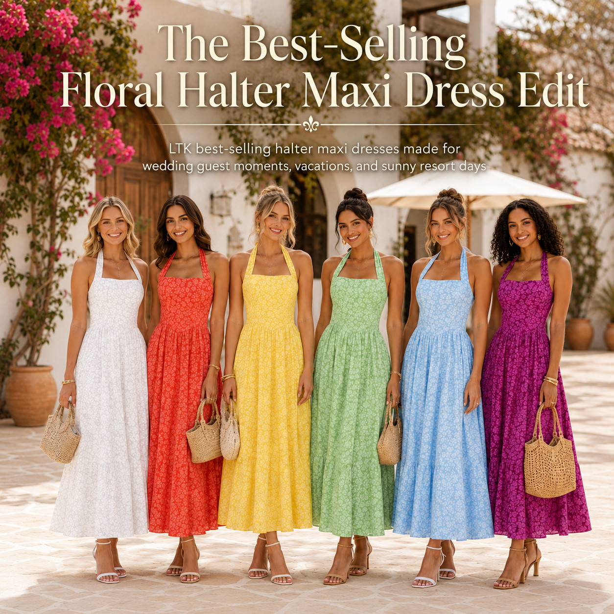ZESICA Summer Chic | Sleeveless Floral Halter Neck Floral A Line Maxi Dress ☀️ 

The Best-Selling Floral Halter Maxi Dress Edit

ZESICA floral halter maxi dresses that are made for wedding guest moments, sunny vacations, resort days, bridal showers, brunch dates, and summer events where you want to look dressed up without feeling uncomfortable.

I did the digging for you and pulled the best-selling floral halter maxi dresses that have that easy, feminine, “where did you get that?” energy. 

The halter neckline, flowy A-line shape, floral print, and longer length make these feel flattering, polished, and event-ready while still being breezy enough for warm weather.

These are perfect if you need a dress that works for more than one occasion — wedding guest dress, vacation dinner dress, resort outfit, graduation dress, baby shower dress, bridal shower guest dress, cocktail party dress, beach vacation dress, or a sunny summer maxi you can style again and again.

Easy to dress up with heels, gold jewelry, a clutch, and soft waves, or make it more relaxed with sandals, a woven bag, and minimal accessories. 

The color options make this one such a good save because you can pick the vibe: classic white, bold red, soft yellow, fresh green, coastal blue, or statement pink.

Style notes:
ZESICA floral maxi dress, Amazon wedding guest dress, halter maxi dress, floral summer dress, flowy A-line dress, cocktail wedding guest dress, vacation maxi dress, resort wear dress, bridal shower guest dress, baby shower dress, graduation dress, beach vacation outfit, summer event dress, colorful maxi dress, feminine summer outfit, Amazon fashion finds, best-selling Amazon dress.

💐 Best-selling summer dress energy

↓ Everything is linked!

#LTKActive #LTKSaleAlert #LTKTravel