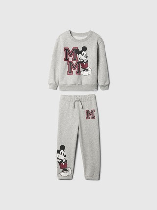 babyGap | Disney Mickey Mouse Fleece Two-Piece Outfit Set | Gap Factory