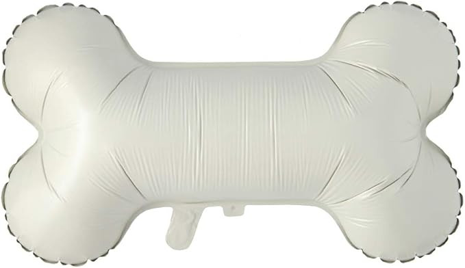 Funny Bone Shape Foil Balloons Pet Dog lets pawty Helium Globos for Birthday Party Decoration Jun... | Amazon (US)