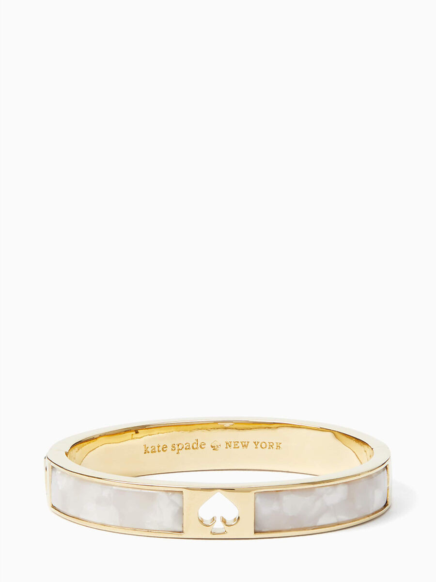 Hole Punch Spade Hinge Bangle | Kate Spade (Australia)