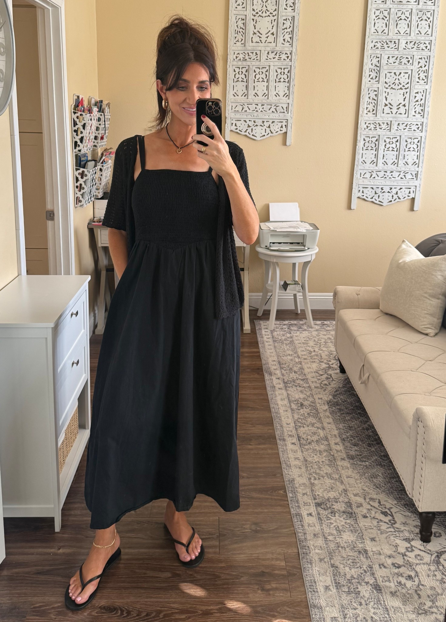 Wearing a medium in the dress. Love this for a cute little spring summer look. 

#LTKSeasonal #LTKWorkwear #LTKootd