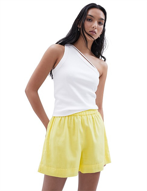 Unison One Shoulder Tank | David Jones | David Jones (Australia & New Zealand)