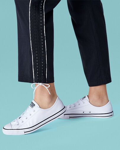 Chuck Taylor All Star Dainty Leather Low Top | Converse (US)