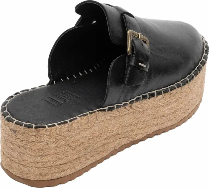 Novas Leather Platform Espadrille Mule (Women) | Nordstrom