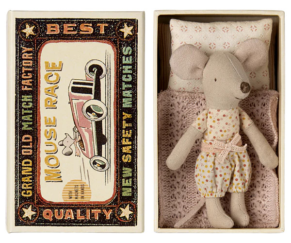 Little Sister, Mouse in Matchbox | MailegUSA