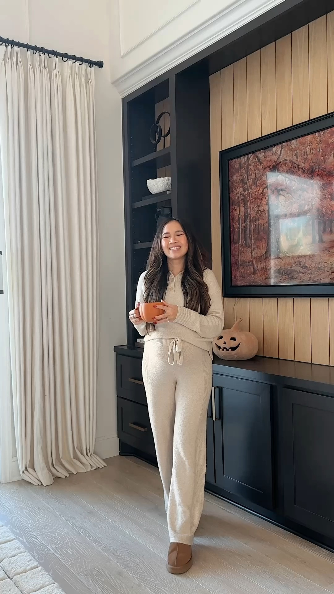 Lounge sets that are maternity friendly! I sized up one size and am wearing a medium! @walmart @walmartfashion #walmartpartner #walmartfashion #liketkit @shop.ltk 

#LTKFindsUnder50 #LTKBump #LTKFallSale