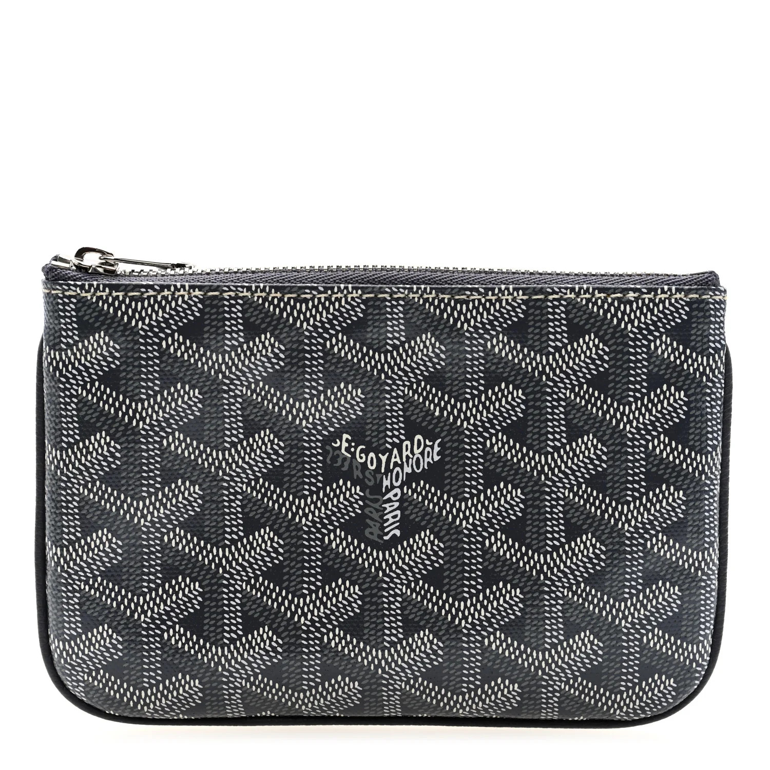 Goyard Goyardine Mini Senat Pochette Grey | FASHIONPHILE (US)