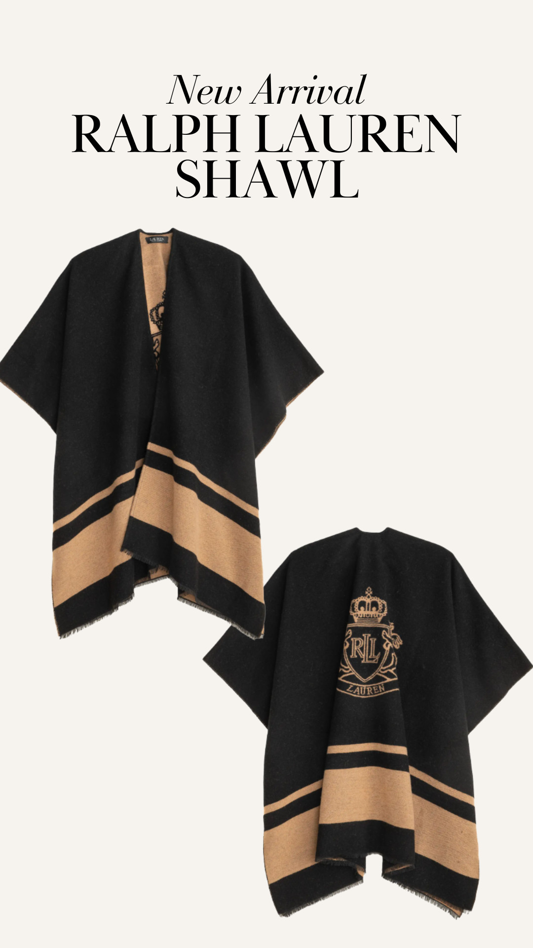 New Ralph Lauren shawl! Perfect layer for Fall outfits

#LTKSeasonal