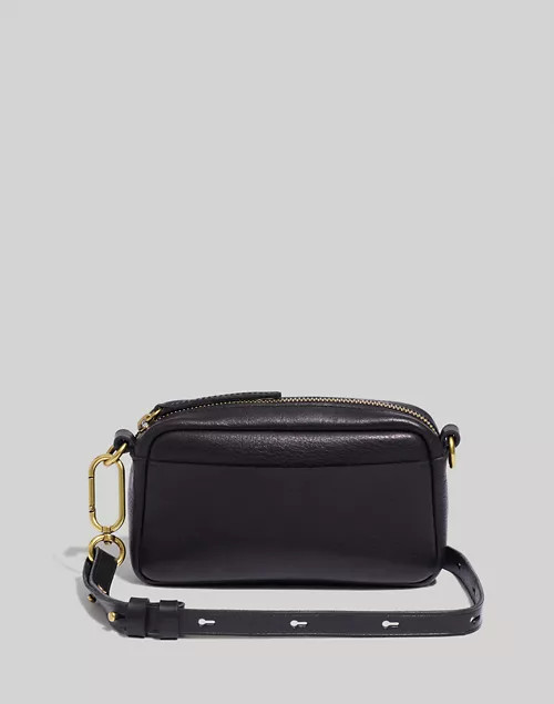 The Leather Carabiner Mini Crossbody Bag | Madewell