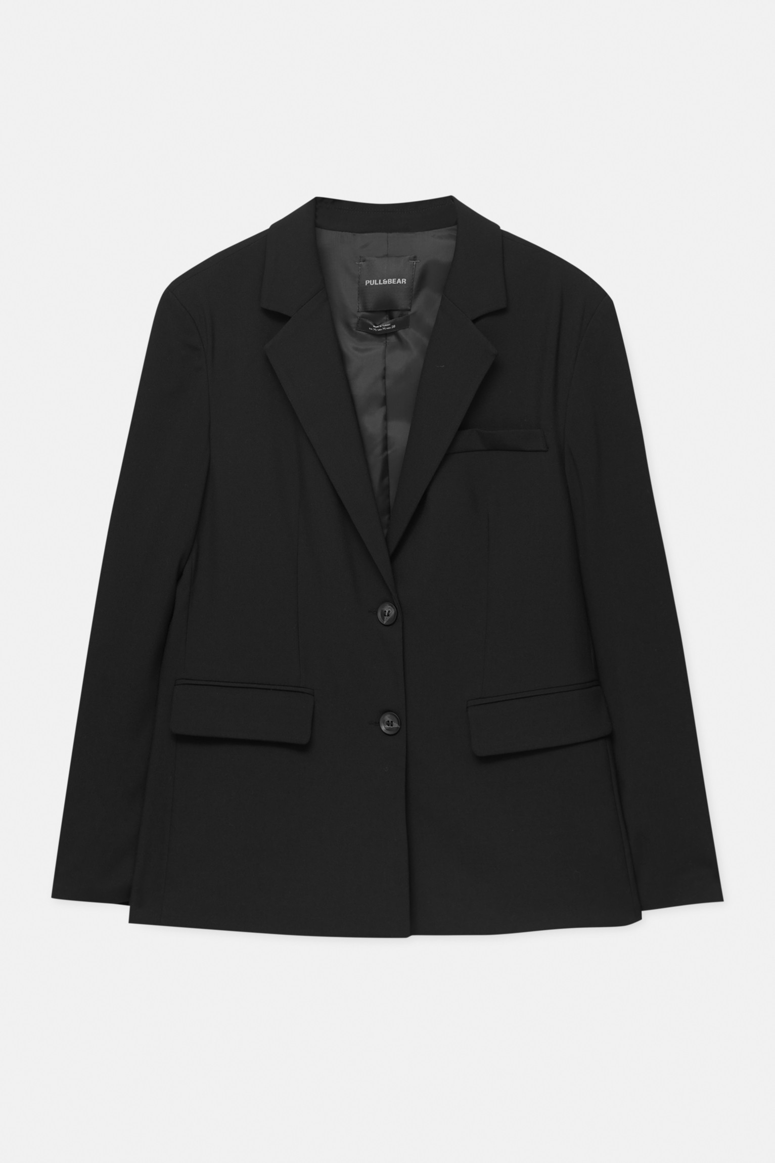 Blazer à double boutonnage et poches à rabat | PULL and BEAR FR