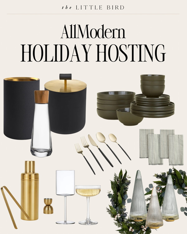 Get your home holiday-ready with these hosting essentials from AllModern.
