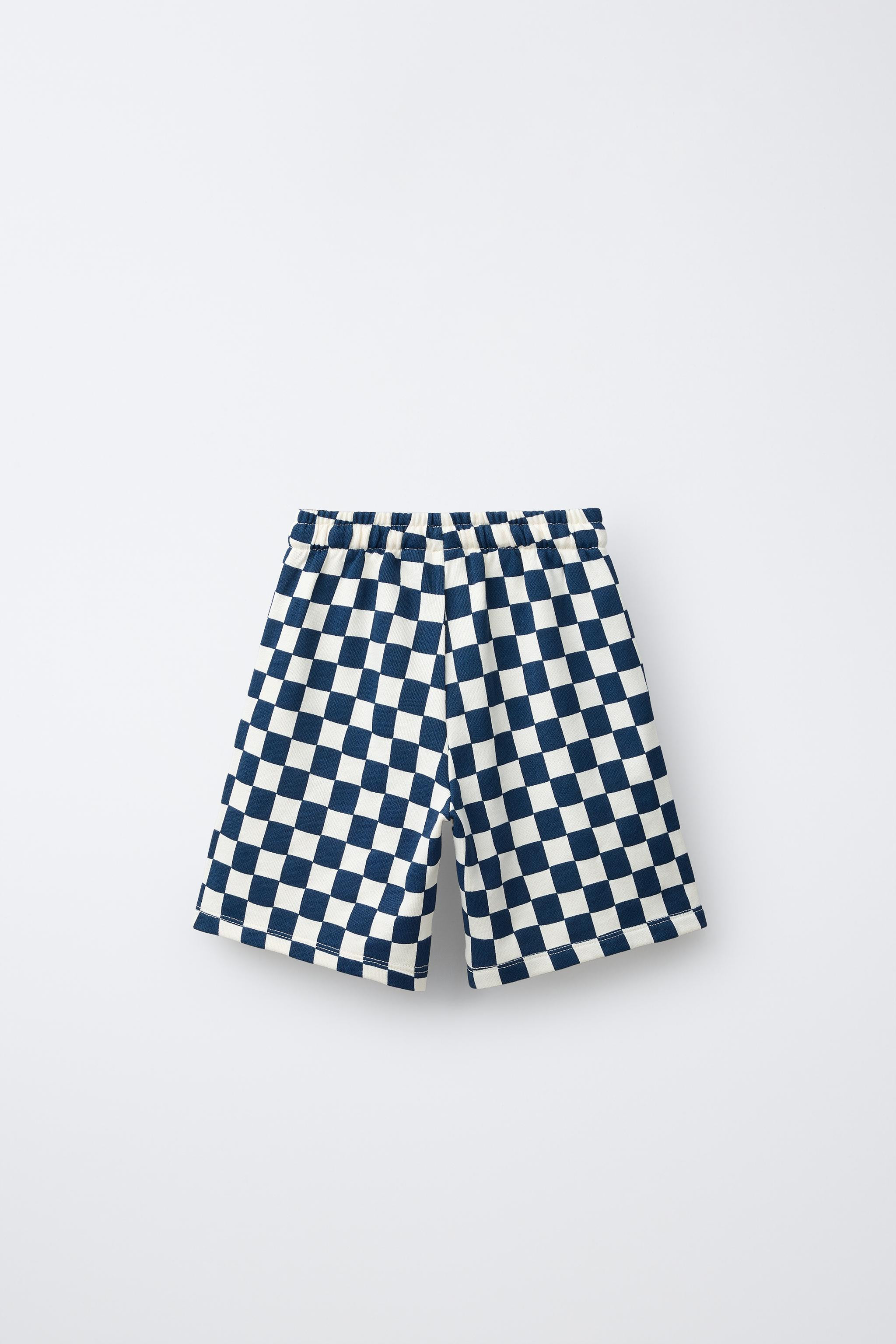 CHECKERED SHORTS | Zara US
