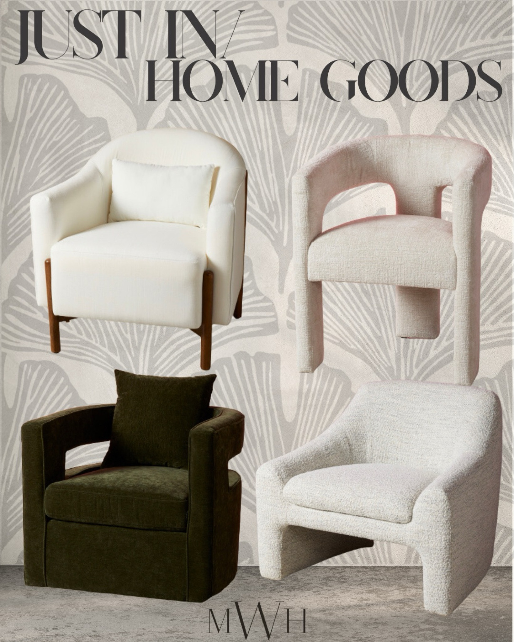 HomeGoods Accent Chairs

Accent chairs from HomeGoods that will elevate your space! Find the perfect chair to add a touch of style and personality to your living room, bedroom, or home office. Tap the link in my bio to shop!

#accentchairs #homegoods #homedecor #interiordesign #LTK

#LTKSeasonal #LTKhome #LTKGiftGuide