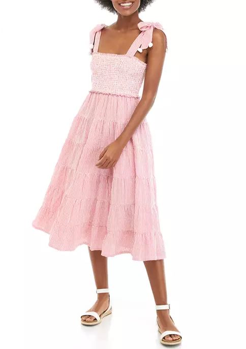 Women's Sleeveless Smock Bodice Dress | Belk