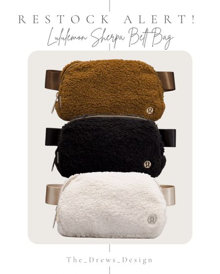 Belt bag
Sherpa bag
Fanny pack
Lululemon 
Sherpa belt bag 
Fleece belt bag

#LTKfamily #LTKGiftGuide #LTKstyletip