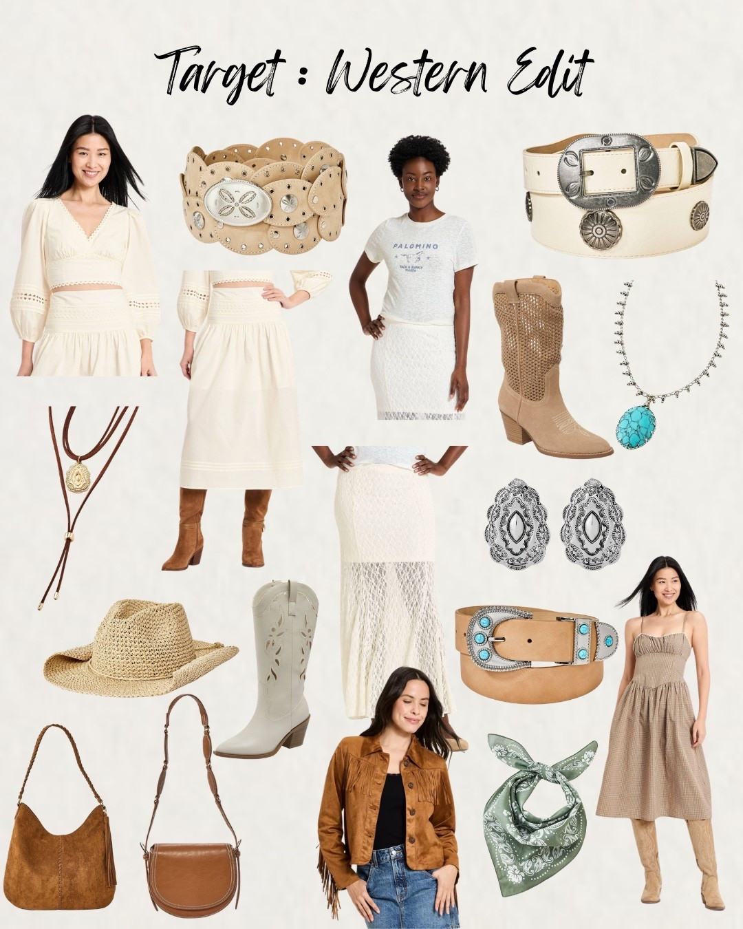 Target Western Edit / Western Style / Target Style / Western Outfits / Western Style / Western Accessories / Target Accessoriess

#LTKSeasonal