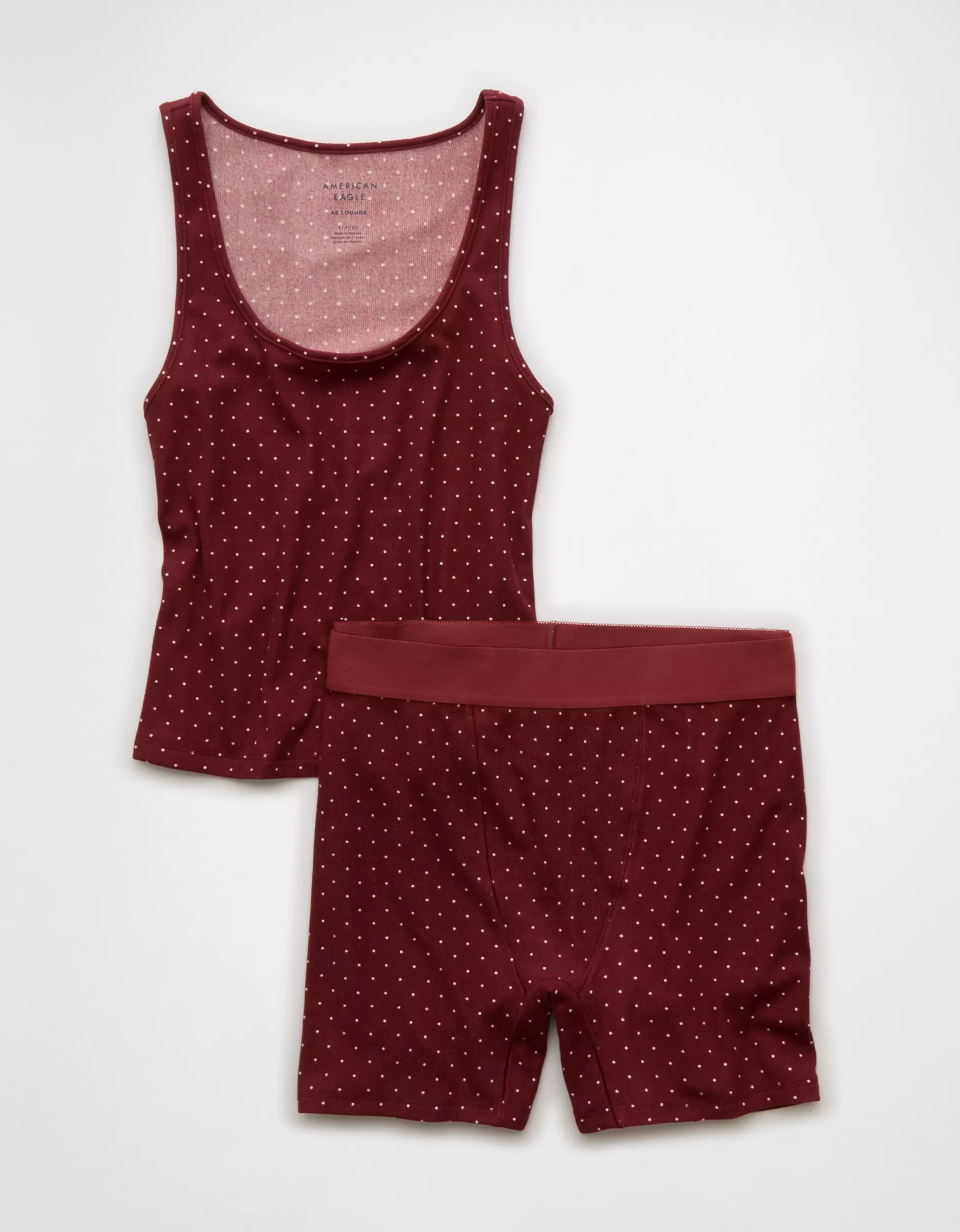 AE Boy Short + Tank Top Lounge Set | American Eagle Outfitters (US & CA)