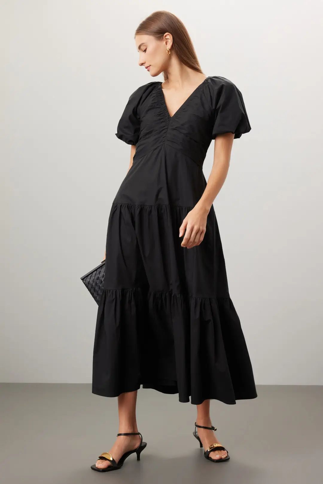Smocked Tiered Maxi Dress | Rent the Runway