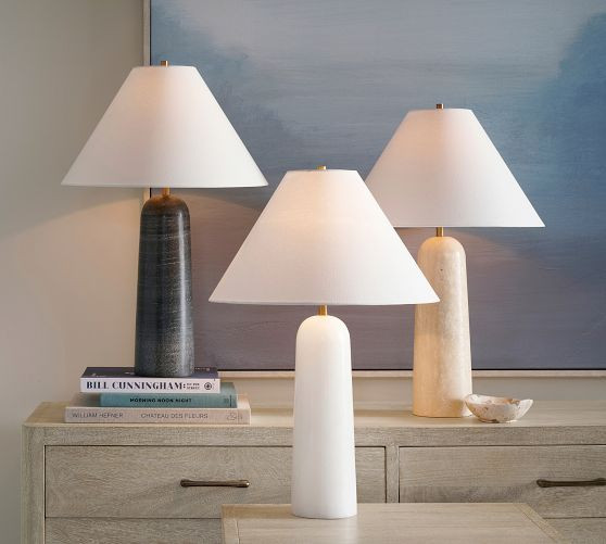 Marlo Marble Table Lamp (27") | Pottery Barn (US)