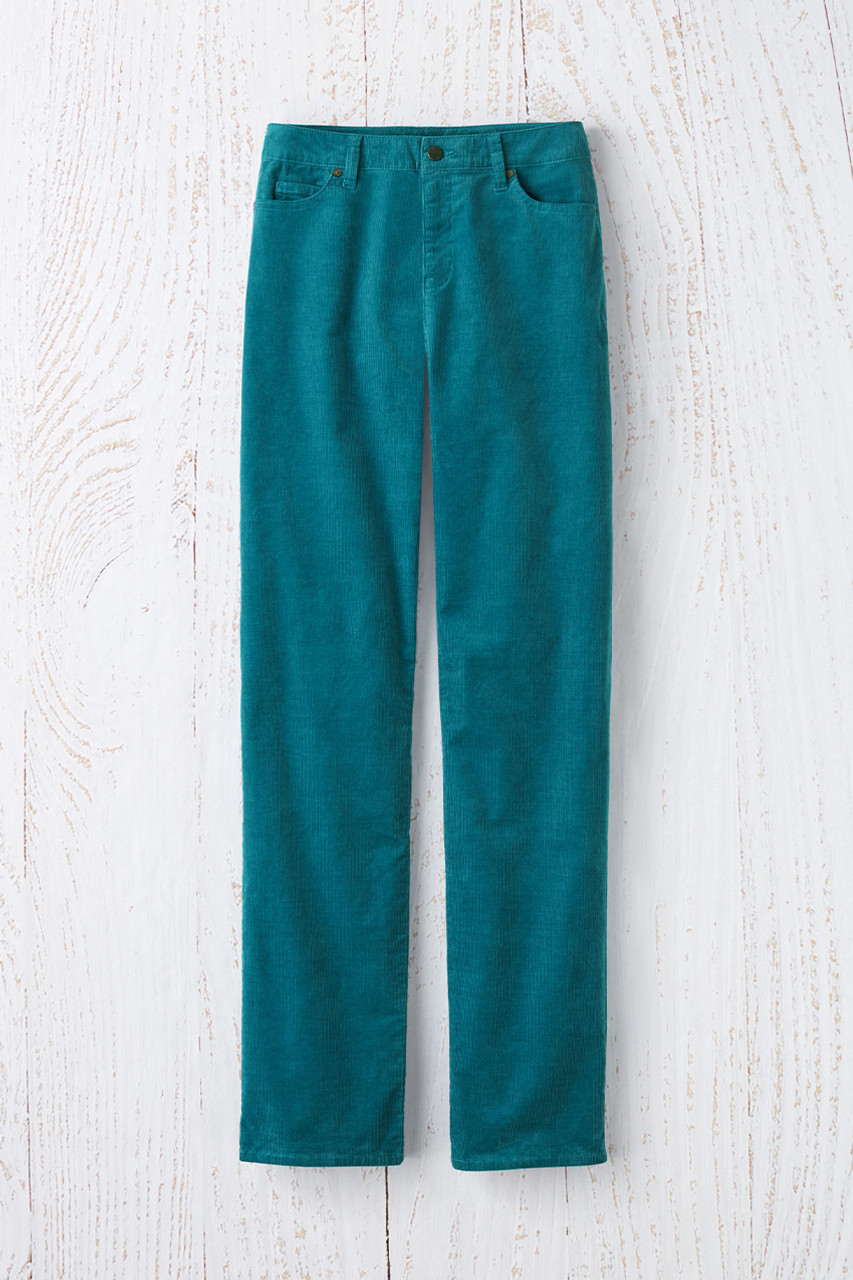 Pinwale Stretch Straight Leg Corduroys | Coldwater Creek