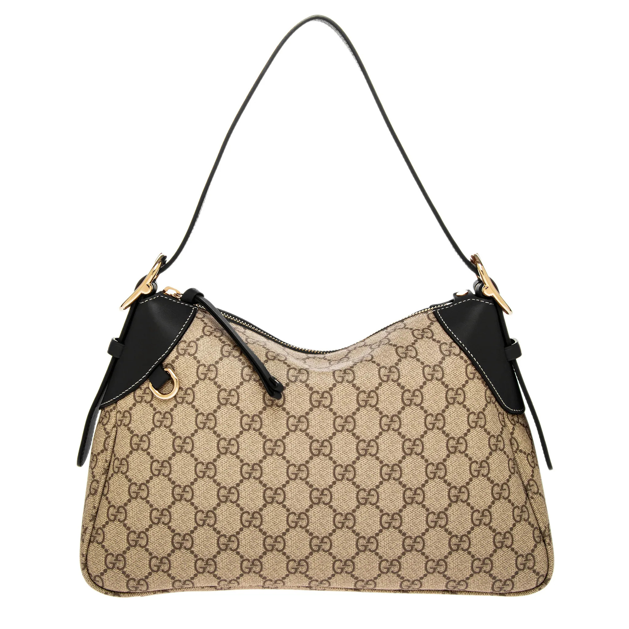 Gucci GG Emblem Medium Shoulder Bag | Overstock