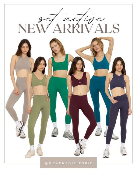 Set active new arrivals. These are the cutest workout sets and I love all of the colors!

#LTKfitness #LTKstyletip #LTKfindsunder100