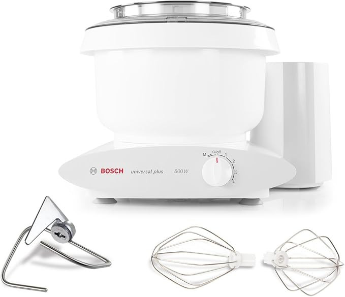 BOSCH MUM6N10UC Universal Plus Stand Mixer, 800 watt, 6.5-Quarts | Amazon (US)