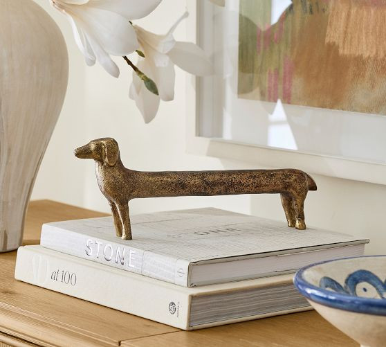 Brass Dachshund Object | Pottery Barn (US)