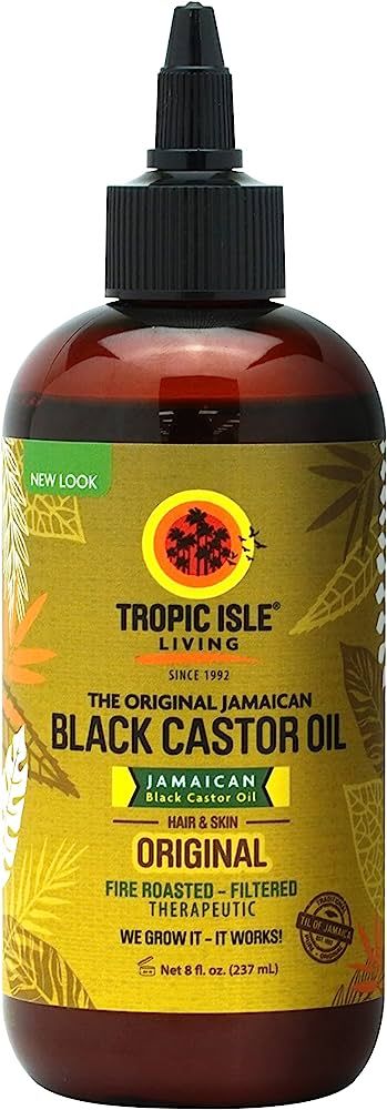 Tropic Isle Living Jamaican Black Castor Oil - Plastic PET Bottle 8oz | For Hair Growth Oil, Skin... | Amazon (US)