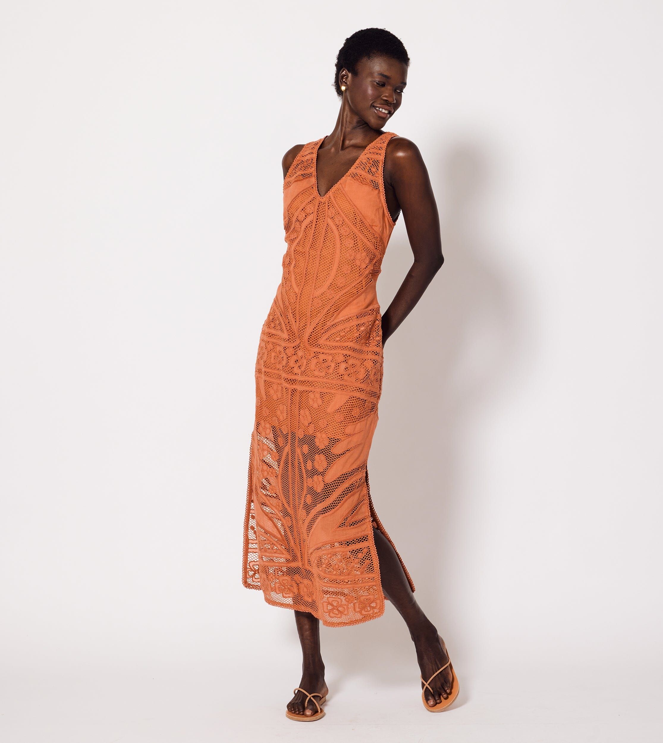 Shop Shelby Crochet Midi Dress | Cleobella | Cleobella LLC