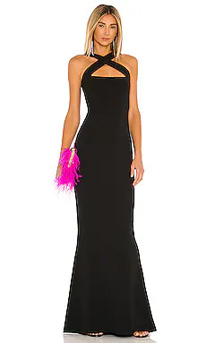 Nookie x REVOLVE Viva 2Way Gown in Black from Revolve.com | Revolve Clothing (Global)
