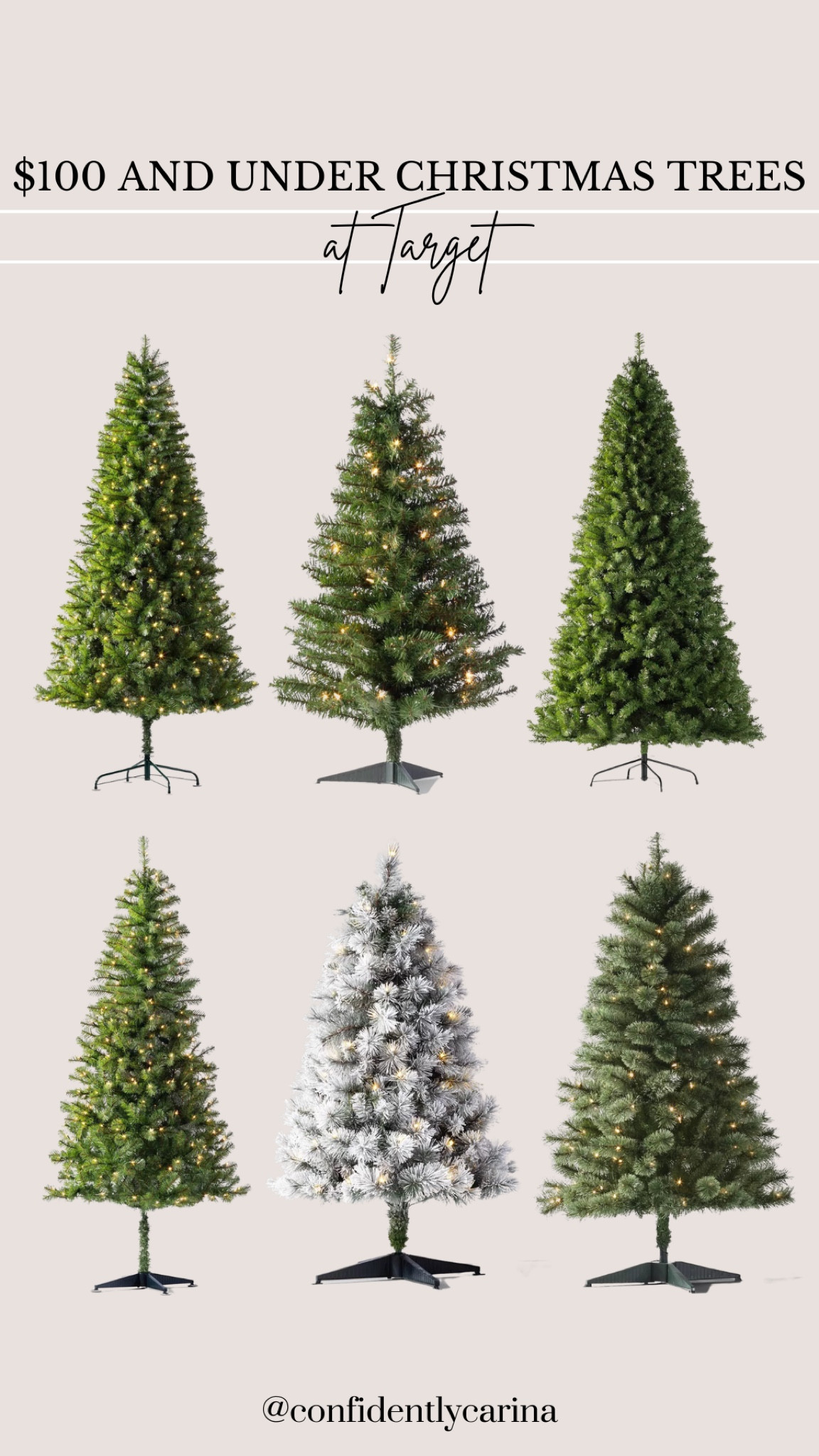 Under $100 Christmas trees at target! Loving the flocked one😍

Christmas tree, Christmas decor, target Christmas

#LTKSeasonal #LTKHoliday #LTKhome