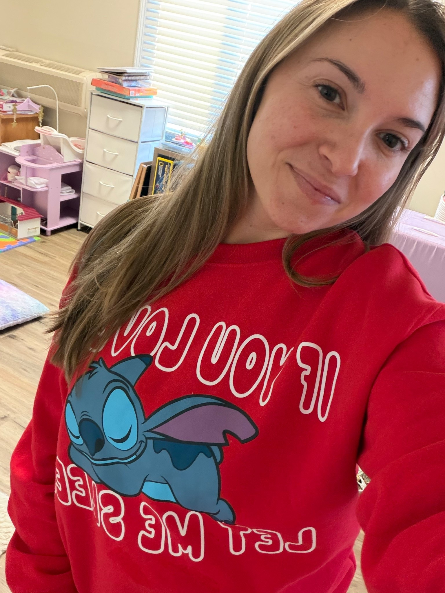 Last minute Valentine’s Day option! ♥️ 

In a size medium, also could have done a large for a super oversized look! Runs a little small in my opinion. 

#LTKootd #LTKValentine #LTKmomlife