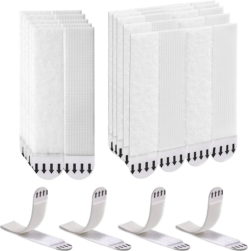 Large Picture Hanging Strips Heavy Duty,20-Pairs(40 Strips) Sticky Picture Hangers for Walls,Hang... | Amazon (US)