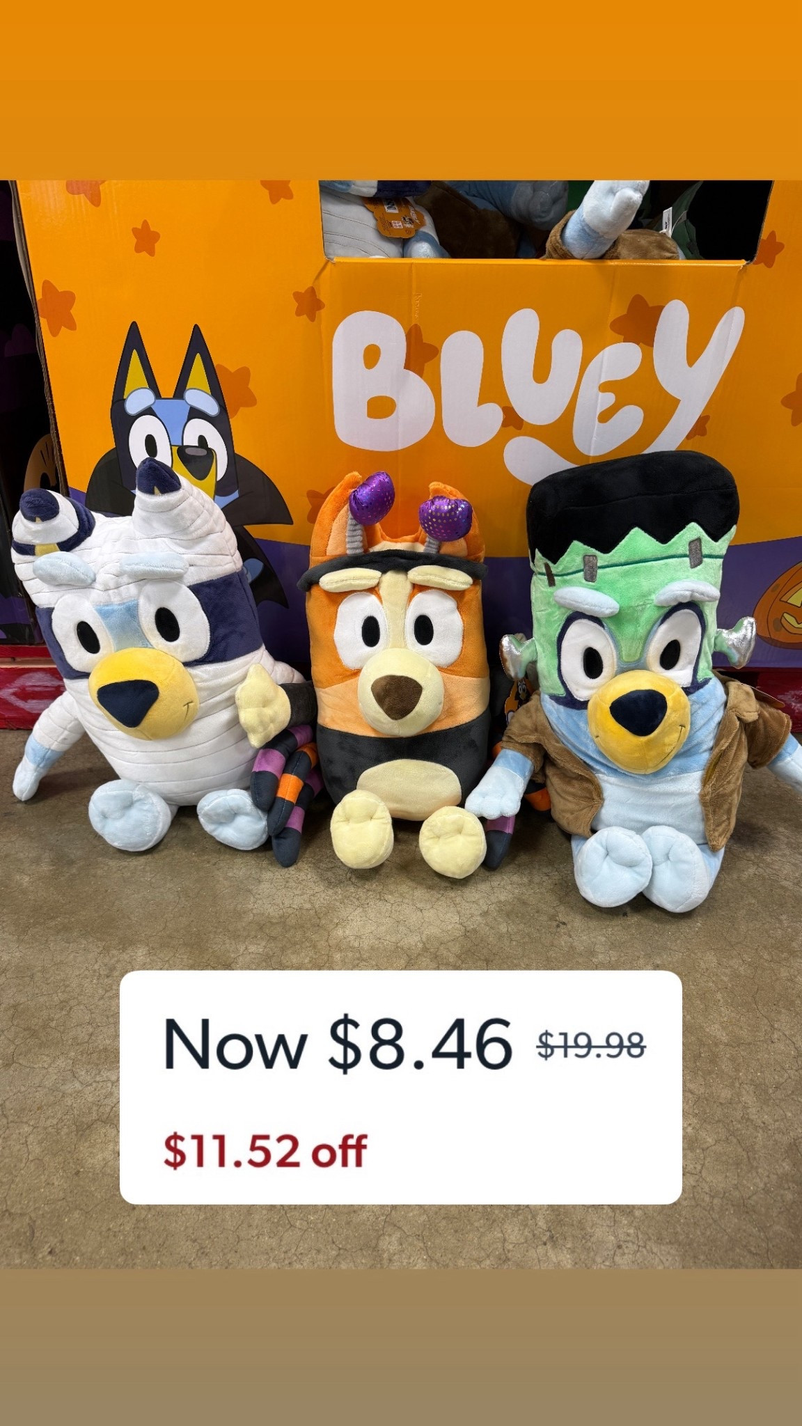 Bluey Halloween plushies 

Stuffed animals, Halloween decor

#LTKKids #LTKHalloween #LTKSaleAlert