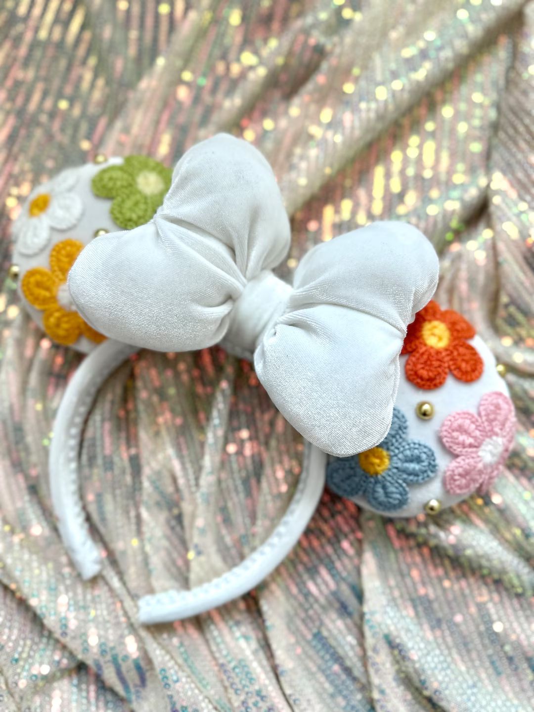 Floral Minnie Ears - Etsy | Etsy (US)