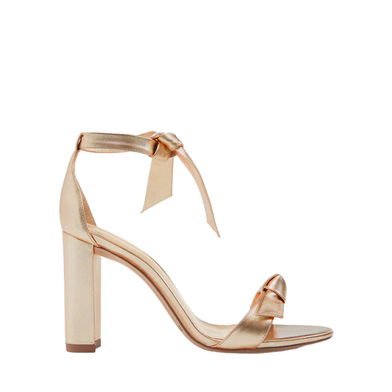 Clarita Block 90 in Leather | Over The Moon