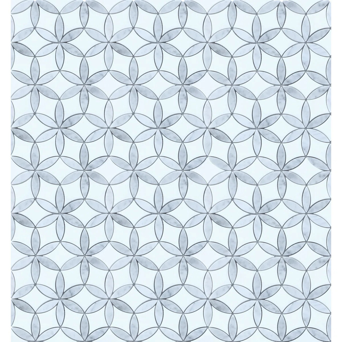 5" x 5" Marble Novelty Mosaic Wall & Floor Tile (Set of 5) | Wayfair North America