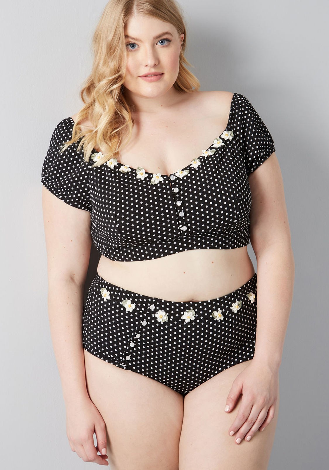 The Sissone High-Waisted Bikini Bottom | Modcloth