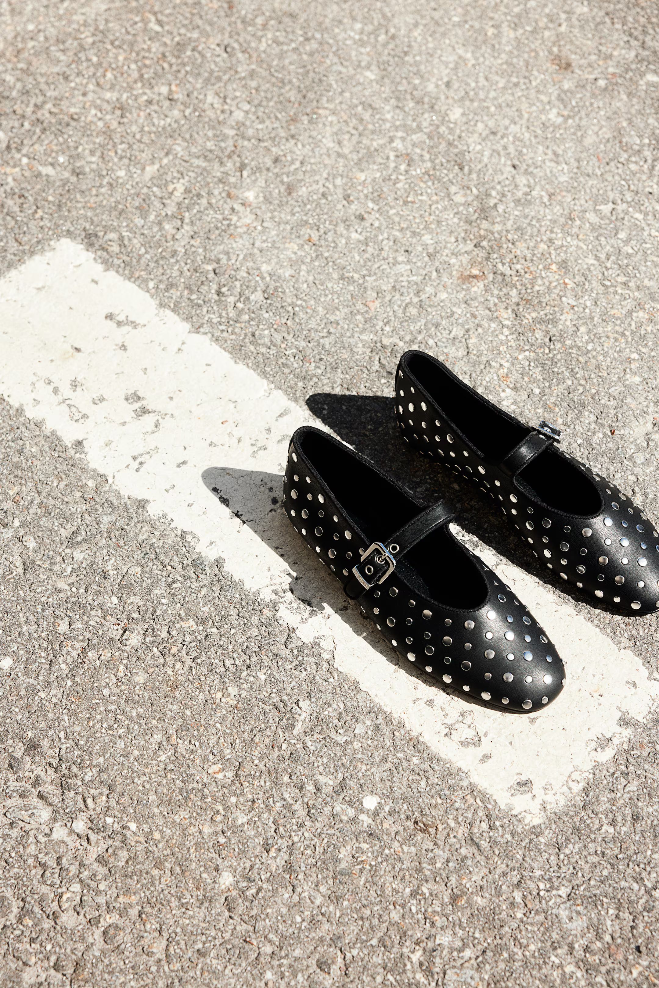 Studded Mary Jane ballet pumps | H&M (UK, MY, IN, SG, PH, TW, HK)